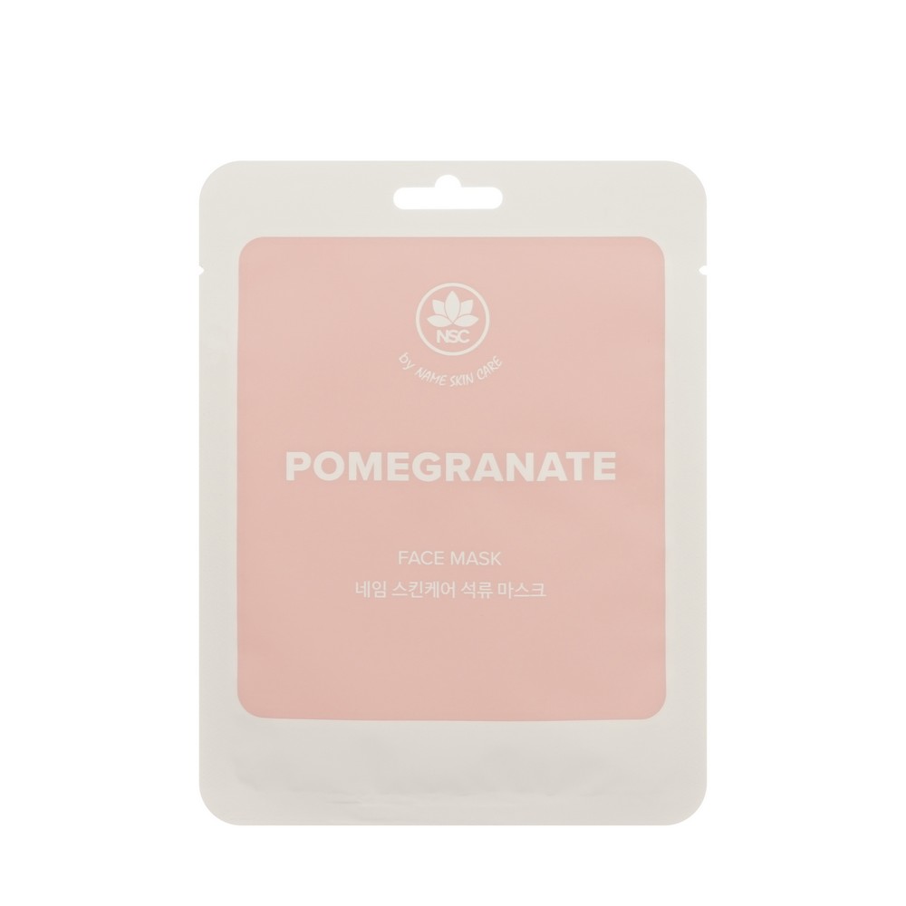 Маска для лица с экстрактом граната NSC Pomegranate 22г. Фото 1.