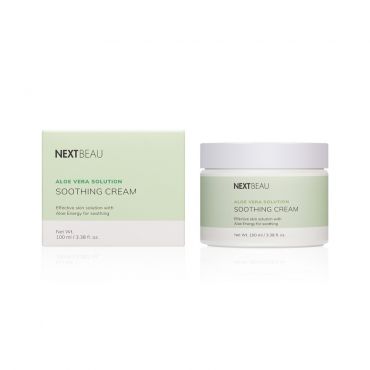 Смягчающий крем для лица Nextbeau Aloe Vera Solution " Soothing Cream " с экстрактом алоэ 100мл.