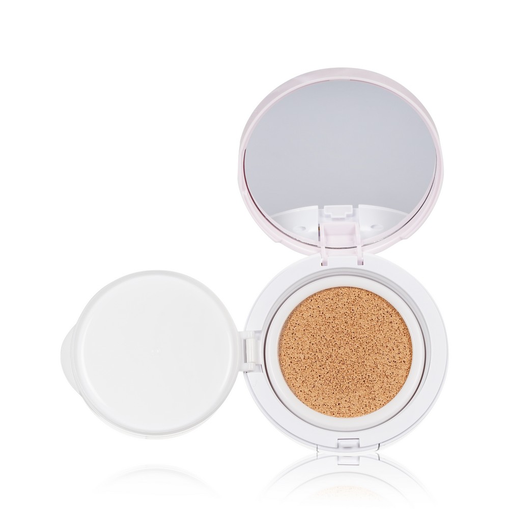 Тональный Кушон для лица Missha Magic Cushion Cover Lasting с устойчивым покрытием 23 15г. Фото 6.