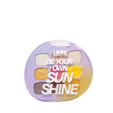 Палетка теней для век Love Generation Be your own sunshine 9 оттенков 7,2г.