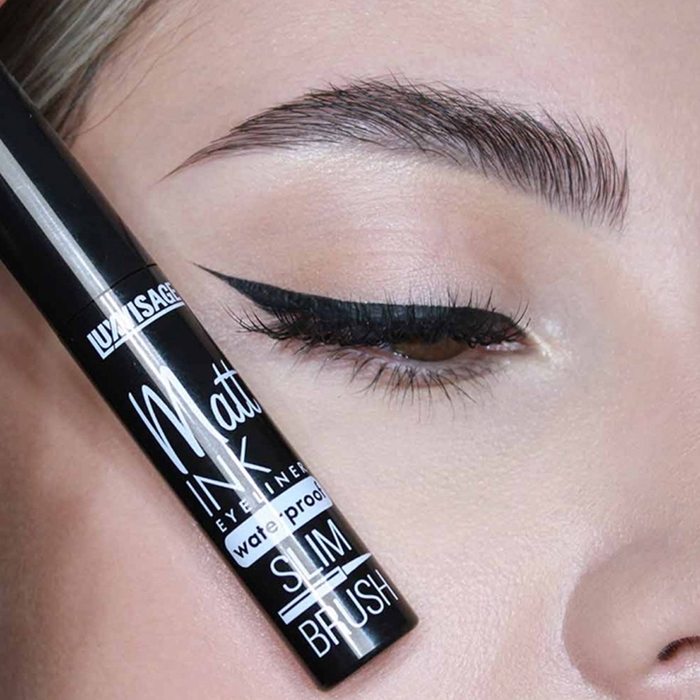 Подводка для век Luxvisage Matt Ink водостойкая Черная 4г. Фото 5.