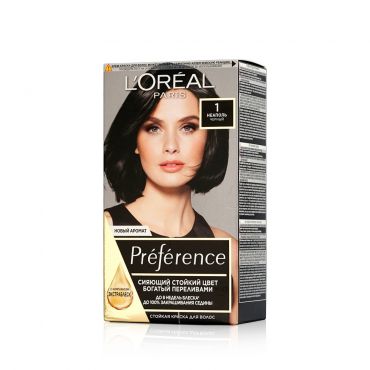 Краска L'Oreal Paris Preference стойкая для волос 1.0 Неаполь.