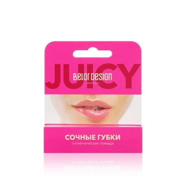 Гигиеническая помада для губ BelorDesign Juicy " Сочные губки " 4,4г.