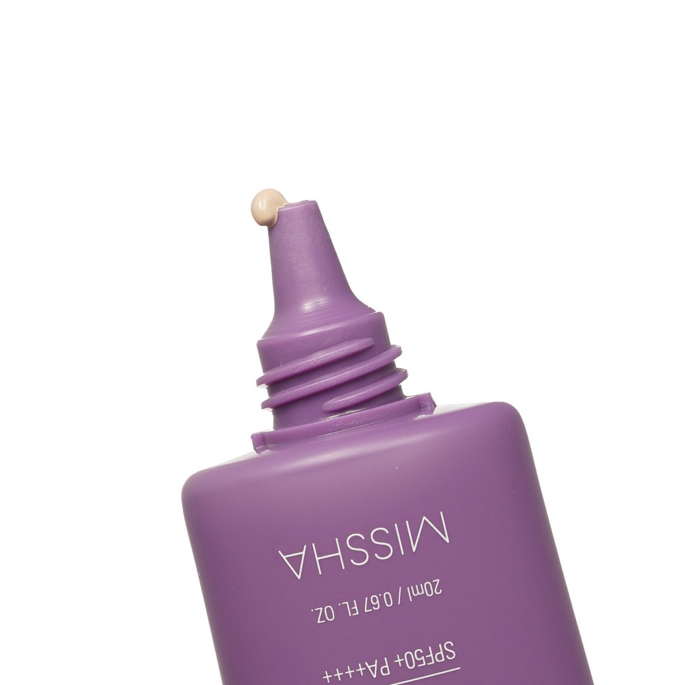 Тональный BB крем для лица Missha M Perfect Cover Serum с антивозрастной сывороткой SPF 50+ 21 20мл. Фото 6.