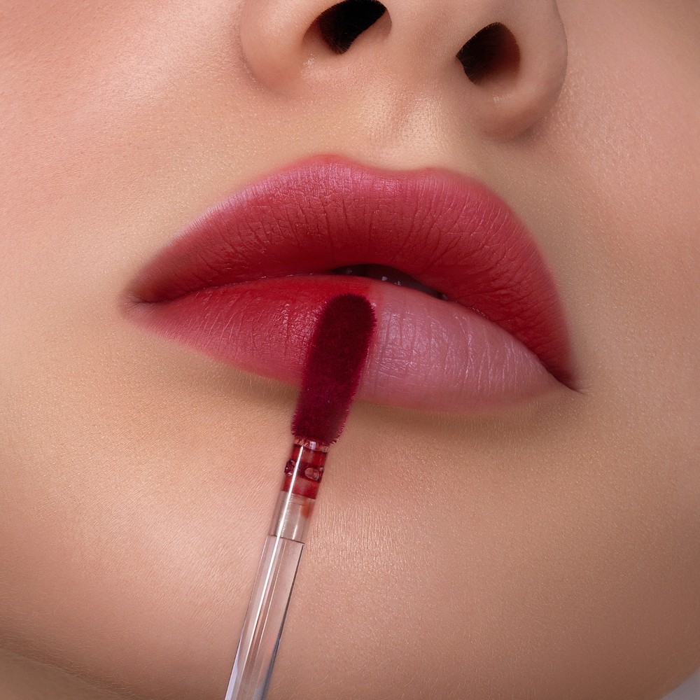 Тинт для губ Luxvisage Lip Tint Aqua Gel 05 Wine Red 3,4мл. Фото 4.