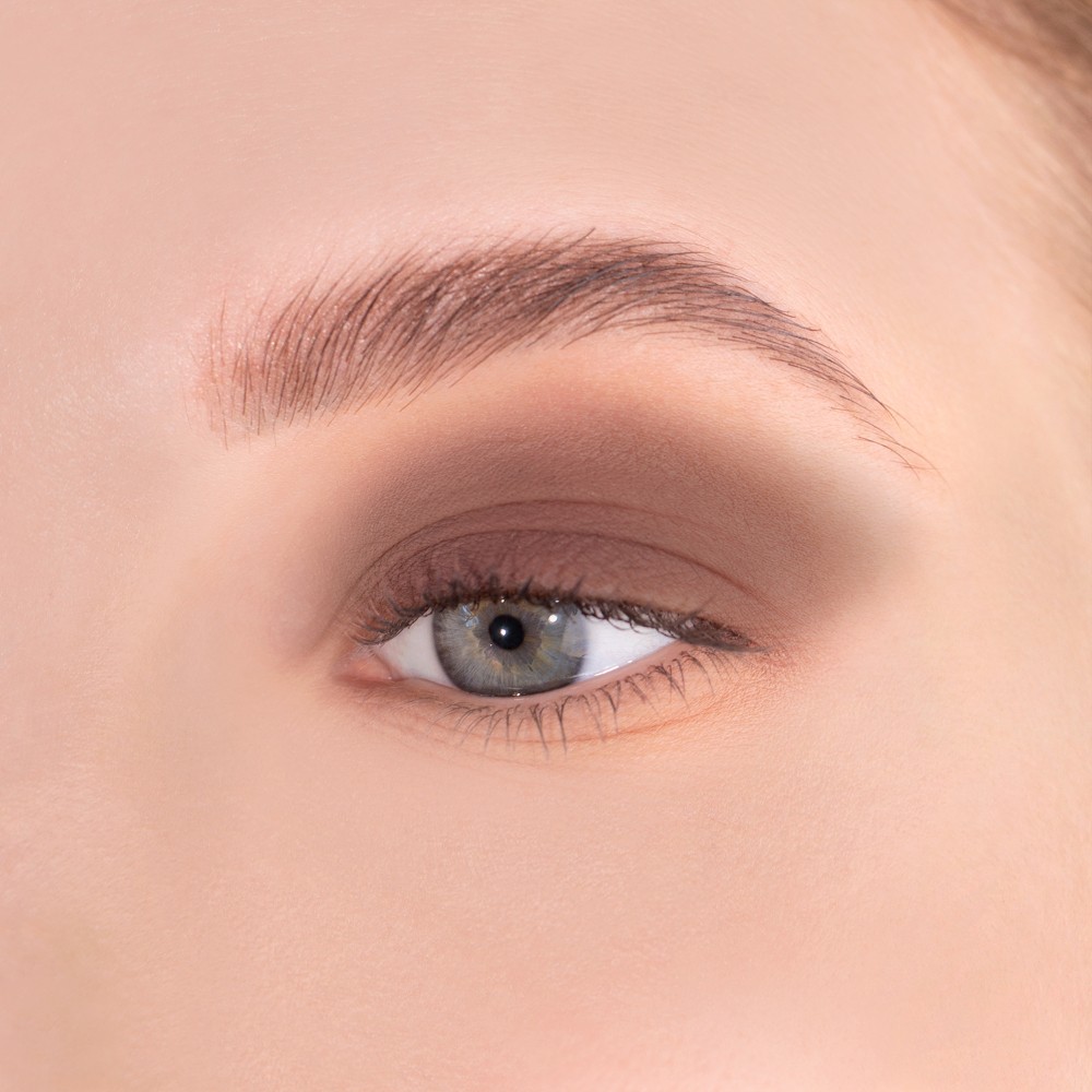 Жидкие матовые тени для век Luxvisage Matt tint 12h 110 Dark Chocolate 3г. Фото 4.