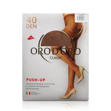 Женские колготки Orodoro Push-Up 40den Glace 3 размер.