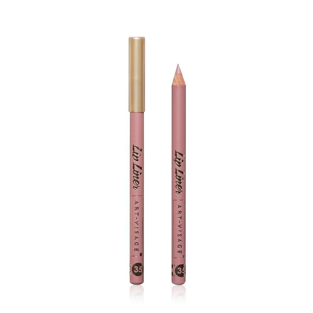 Карандаш для губ Art-Visage Lip Liner 35 Зимняя роза 1,3г. Фото 1.