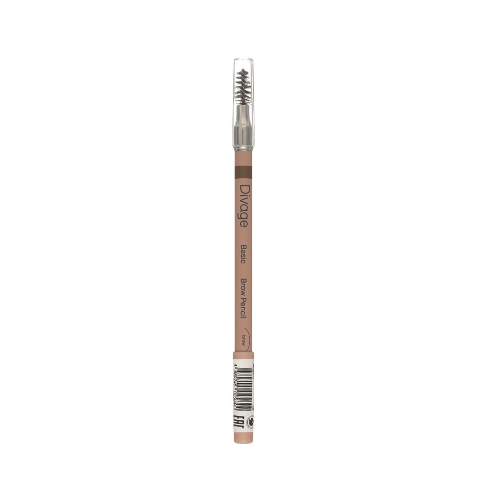 Карандаш для бровей Divage Basic Brow Pencil 01 1,1г. Фото 4.