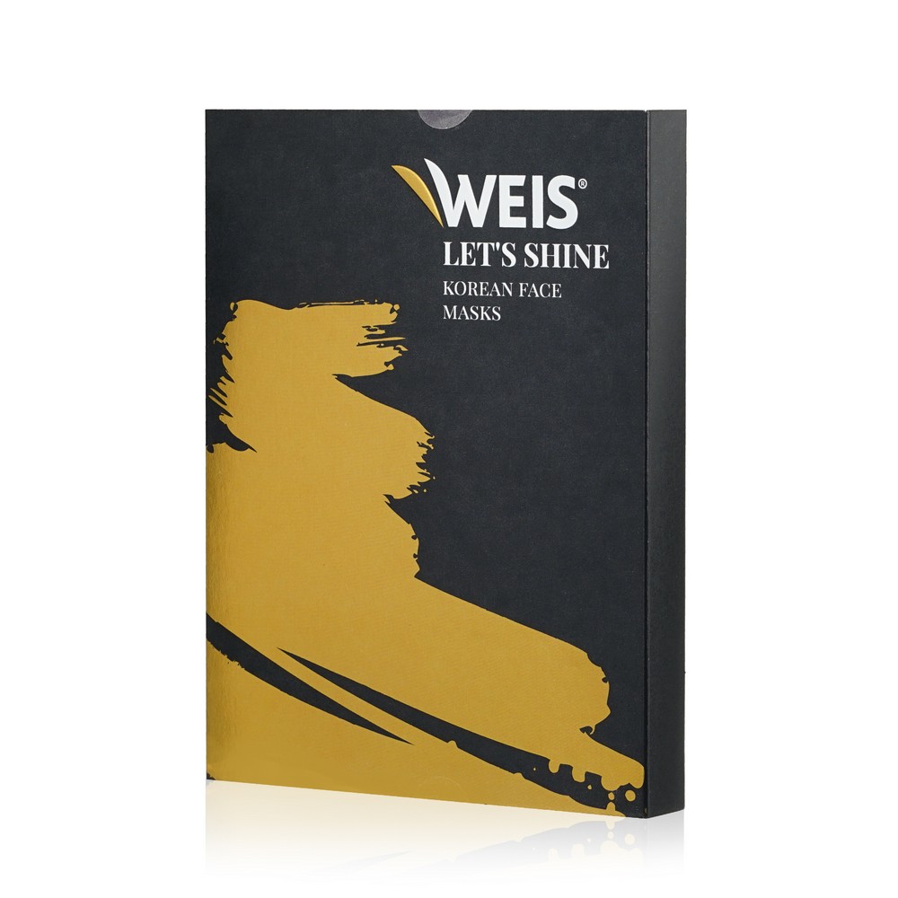 Женский подарочный набор WEIS ( маска для лица с гиалуроновой кислотой 23г + маска для лица с экстрактом зеленого чая 23г + маска для лица с экстрактом секрета улитки 23г ). Фото 3.