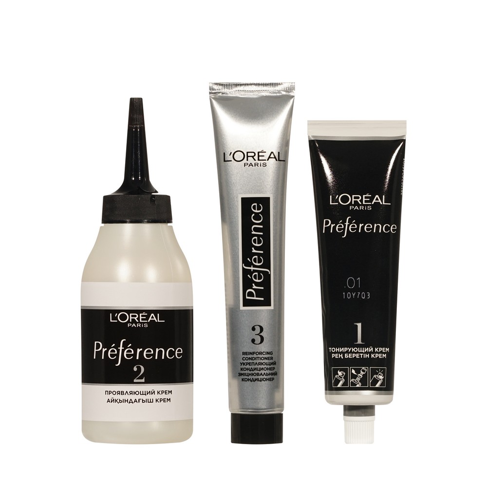 Кислотный тонер для волос L'Oreal Paris Preference Le Blonding Платиновый блонд. Фото 5.