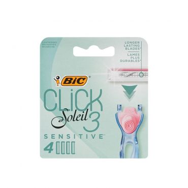 Сменные кассеты для бритья Bic Soleil Click 3 " Sensitive " 4шт.