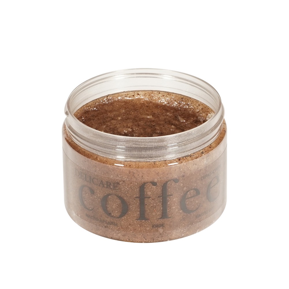 Скраб - суфле для тела Delicare Coffee 320г. Фото 5.