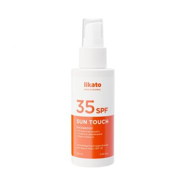 Солнцезащитный крем - флюид для лица и тела Likato Professional Sun Touch SPF 35 100мл.