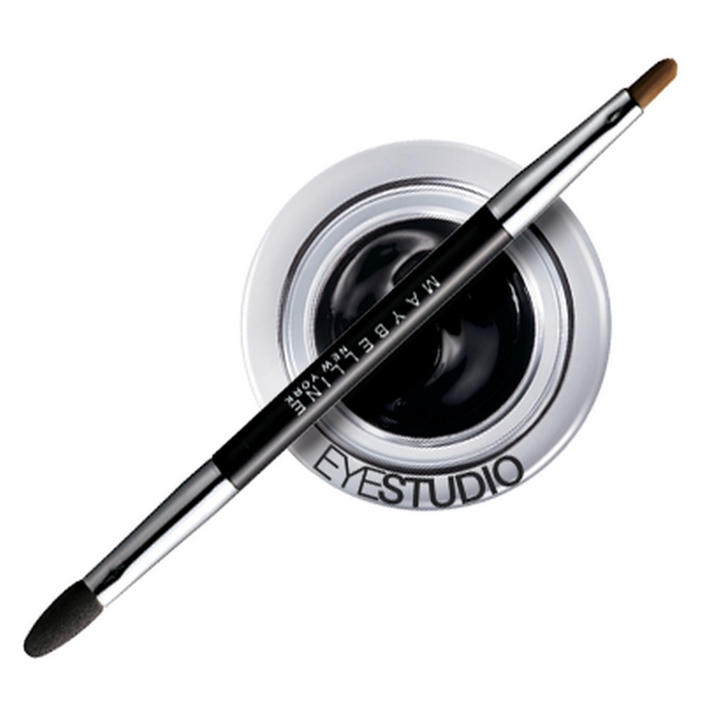 Гелевая подводка для век Maybelline New York Lasting Drama 24H , Черный , 3г. Фото 4.