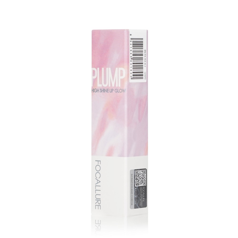 Блеск для губ Focallure Plump High Shine Lip Glow 04 2,5г. Фото 3.