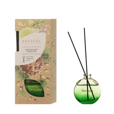 Ароматический диффузор Breesal Aromatherapy " Жизненная энергия " 70мл.