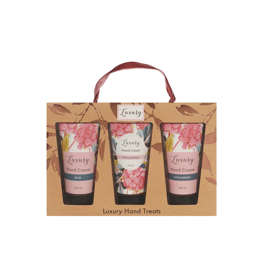 Женский подарочный набор Luxury Natural ( крем для рук 100мл 3шт ). Фото 1.