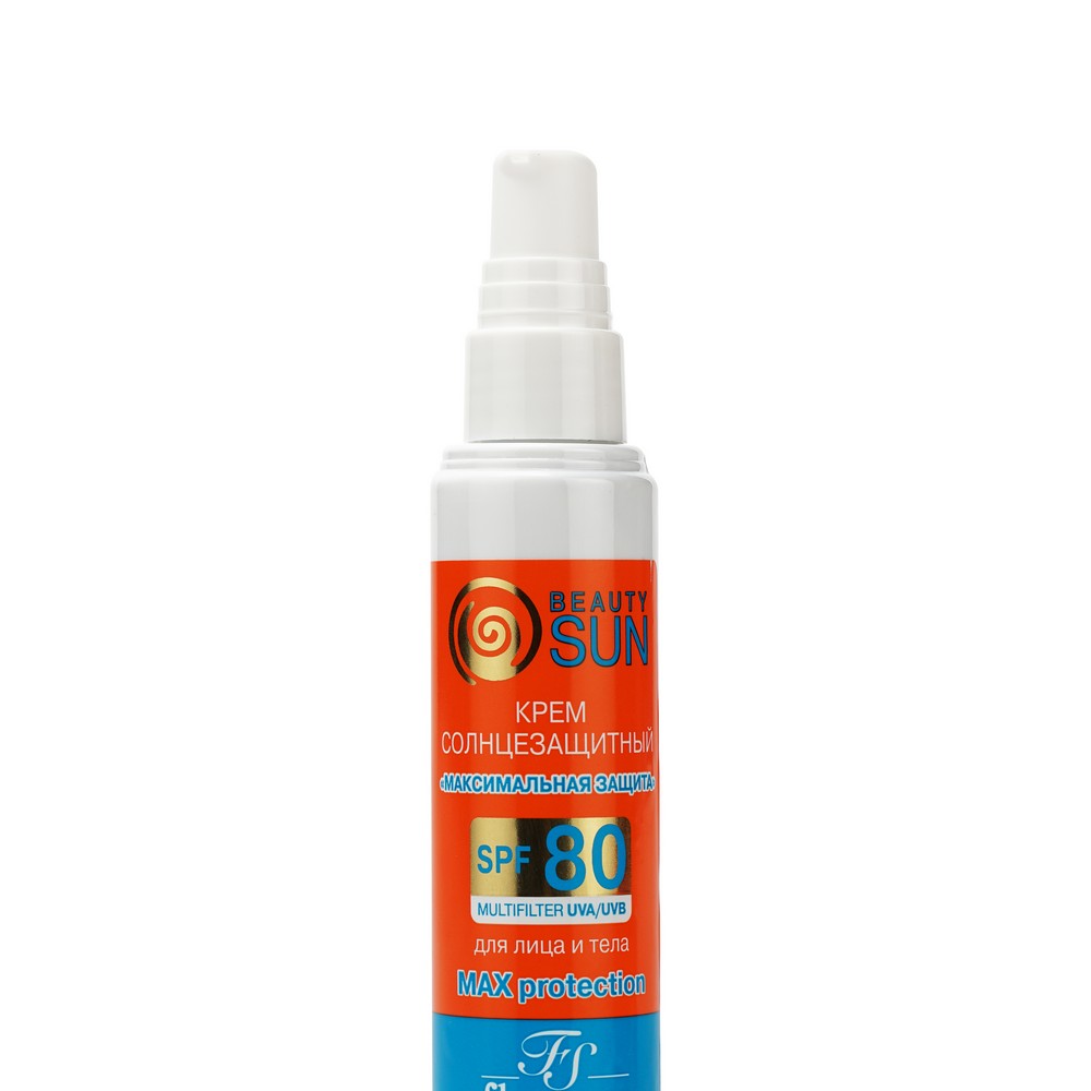 Солнцезащитный крем для лица и тела Floresan Beauty Sun " Максимальная защита " SPF 80 75мл. Фото 5.
