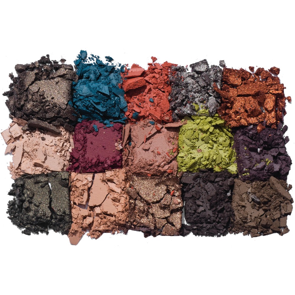 Палетка теней для век Influence Beauty Time Traveler 15 оттенков 15г. Фото 5.