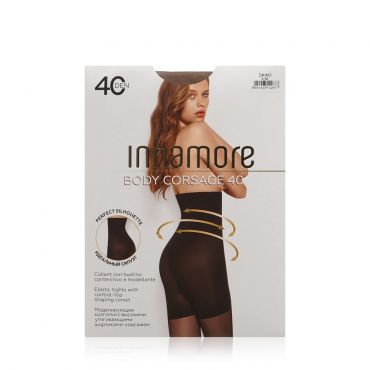 Женские колготки Innamore Body Corsage 40den Daino 3 размер.