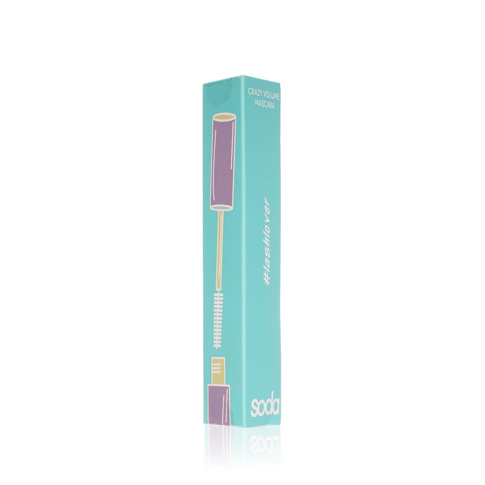 Тушь для ресниц Soda Crazy Volume Mascara #lashlover , Черный , 10мл. Фото 2.
