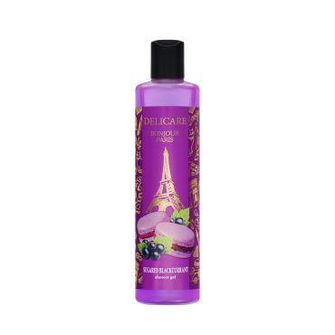 Гель для душа Delicare Bonjour Paris " Sugared Blackcurrant " 300мл.