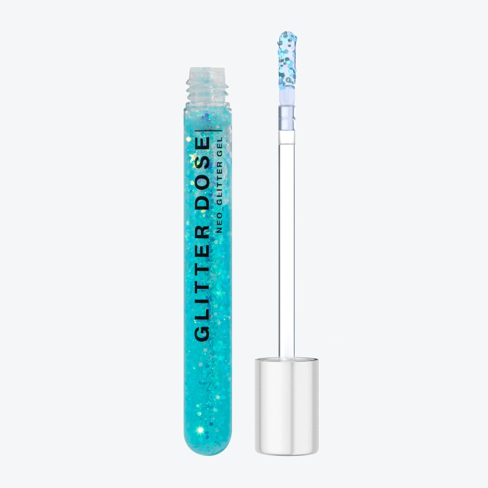 Глиттер для век на гелевой основе Influence Beauty Glitter Dose 05 , 7мл. Фото 4.
