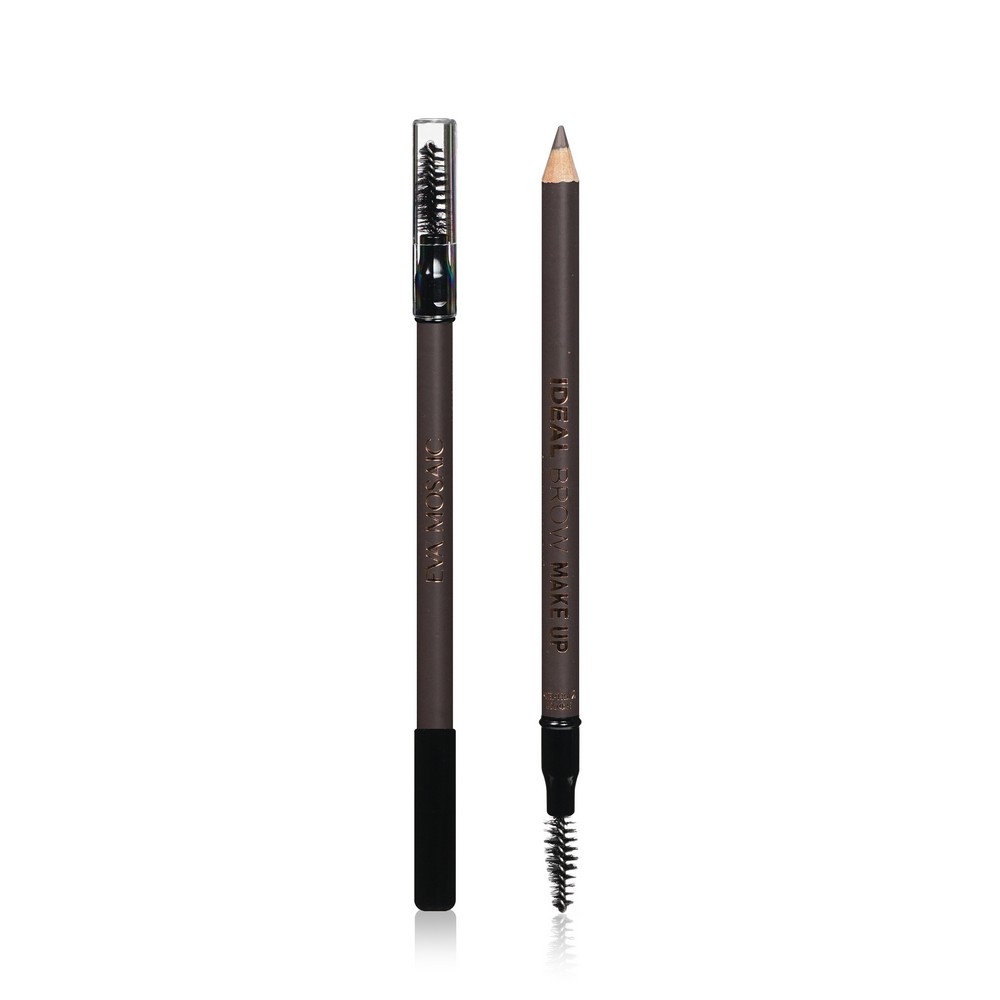 Карандаш для бровей Eva Mosaic Ideal Brow Make Up Черный кофе 1,2г. Фото 1.