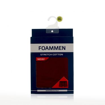 Мужские трусы Foammen Fo210001-2 , Бордовый , XXL.