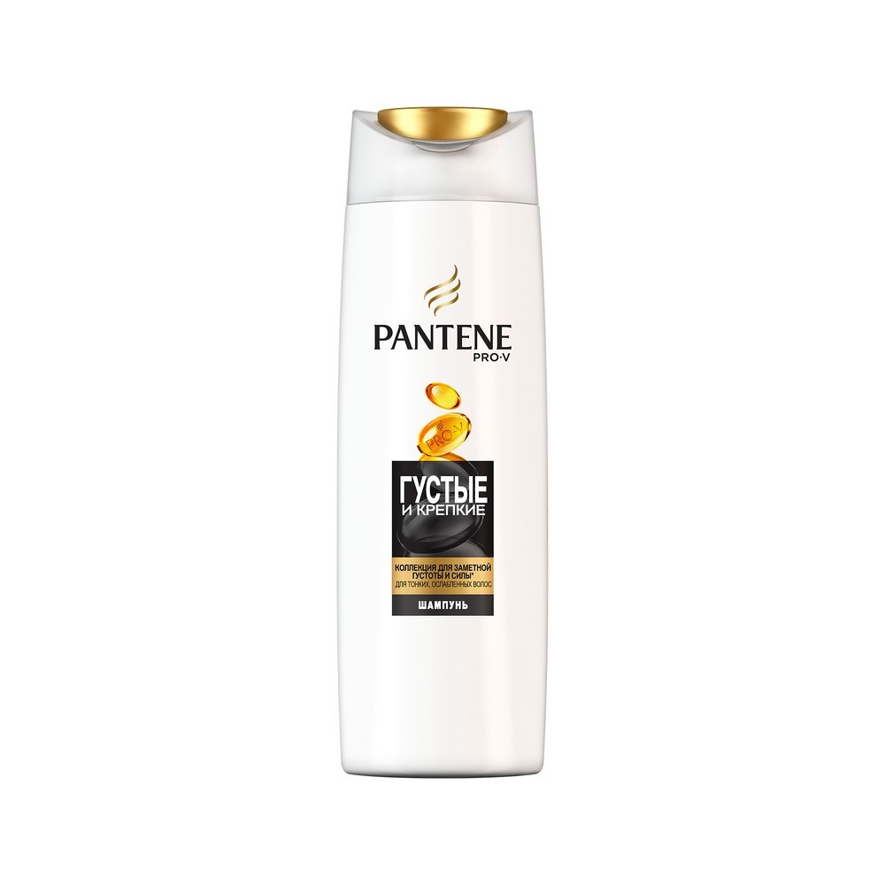 Шампунь Pantene Pro-V Густые и крепкие для тонких и ослабленных волос 400мл. Фото 2.