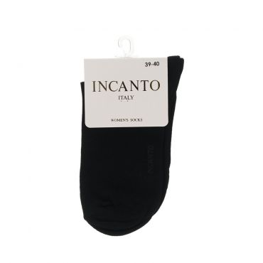 Женские однотонные носки INCANTO IBD733003 Nero р.39-40.