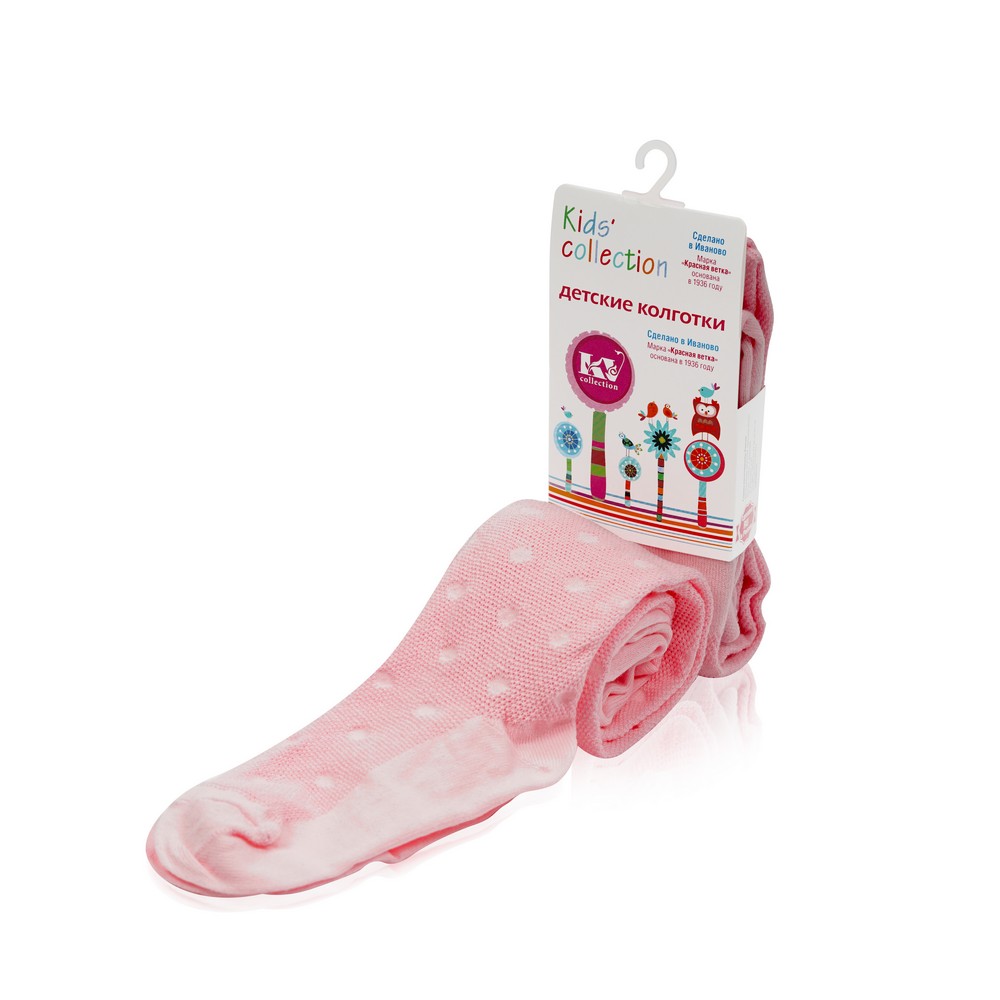 Детские колготки Красная ветка Kids Collection С-1817 , Розовый , р.98-104. Фото 3.