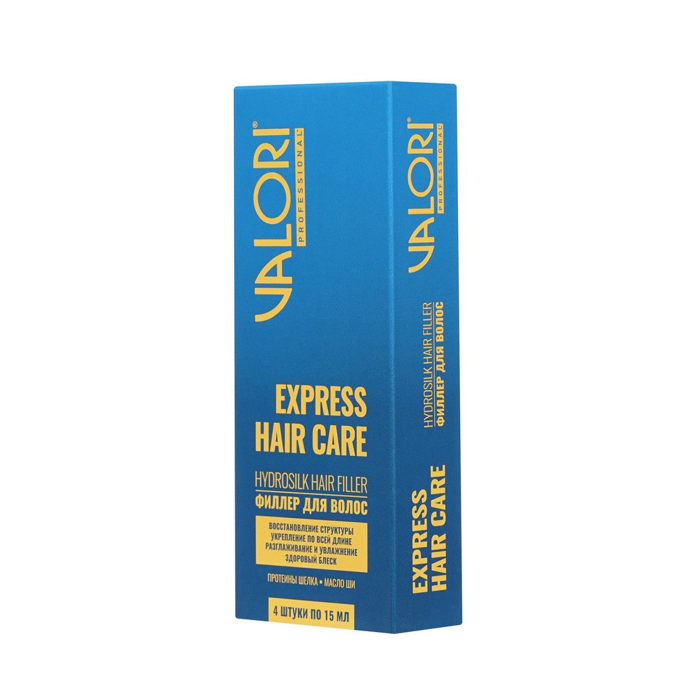 Филлер для волос Valori Professional " Express Hair Care " 4*15мл. Фото 3.