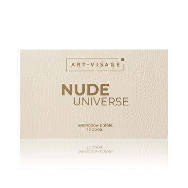 Палетка теней для век Art-Visage Nude Universe 18 оттенков.