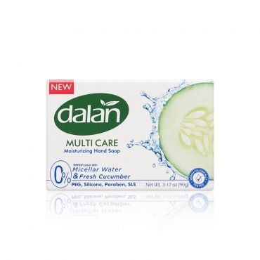 Мыло туалетное Dalan Multi Care " Micellar Water & Fresh Cucumber " 90г.