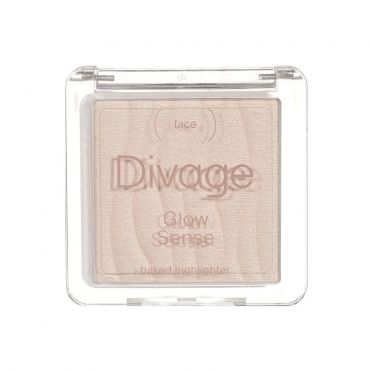 Запеченный хайлайтер для лица Divage Glow Sense 02 5,5г.