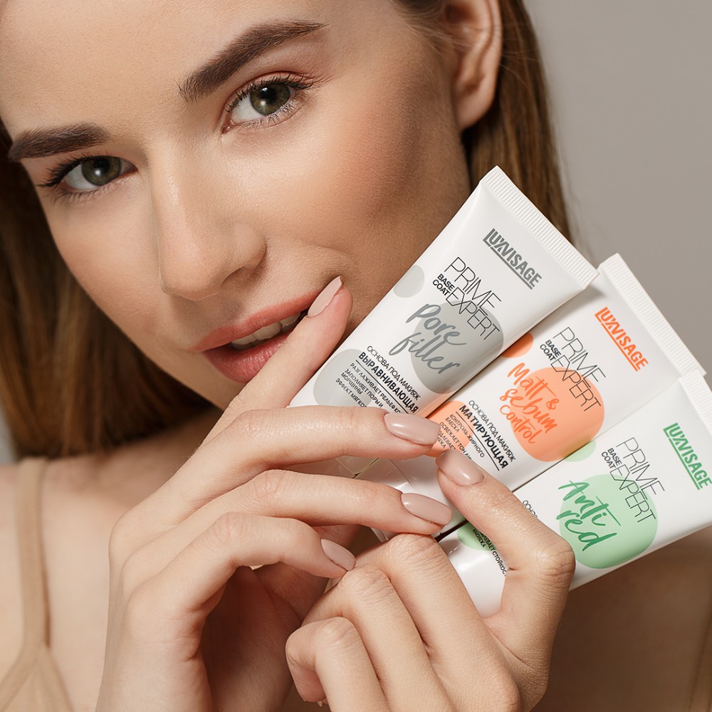 Основа под макияж выравнивающая Luxvisage Prime Expert " Pore Filler " Прозрачный 35г. Фото 6.