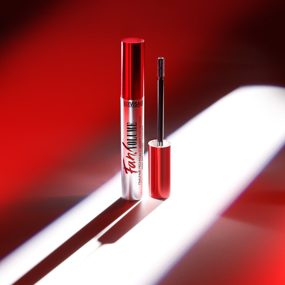 Тушь для ресниц Luxvisage Fan! Volume Черная 9г. Фото 4.