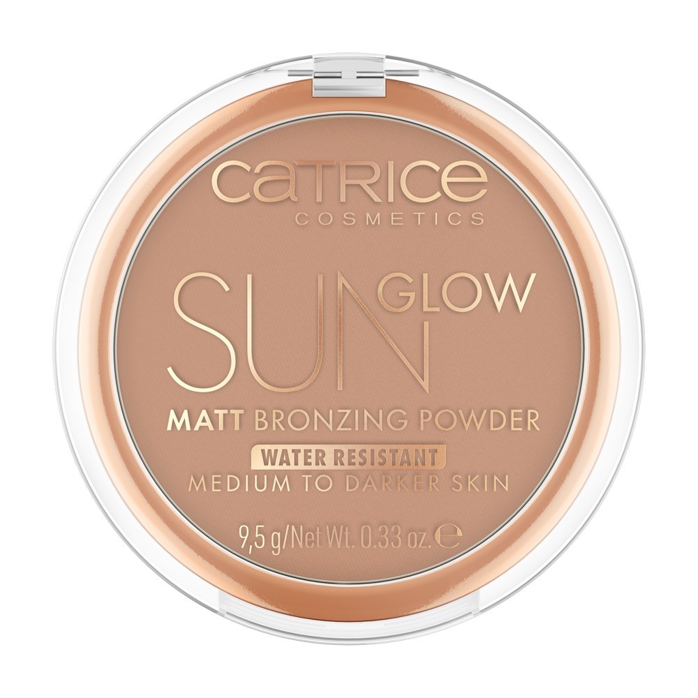 Бронзирующая пудра для лица Catrice Sun Glow 035 9,5г. Фото 1.