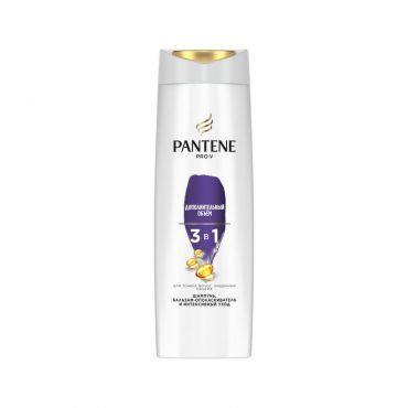 Шампунь , бальзам-ополаскиватель и интенсивный уход Pantene Pro-V Дополнительный объем 3 в 1 360мл.