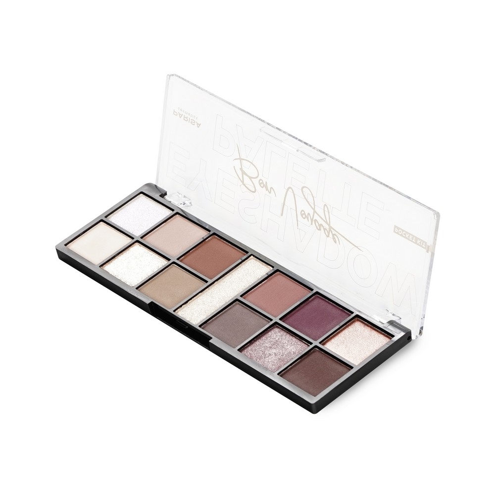 Палетка теней для век Parisa Cosmetics Bon Voyage 05 13 оттенков 13г. Фото 3.