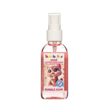 Спрей с антибактериальным эффектом Bambolina bubble gum 60мл.