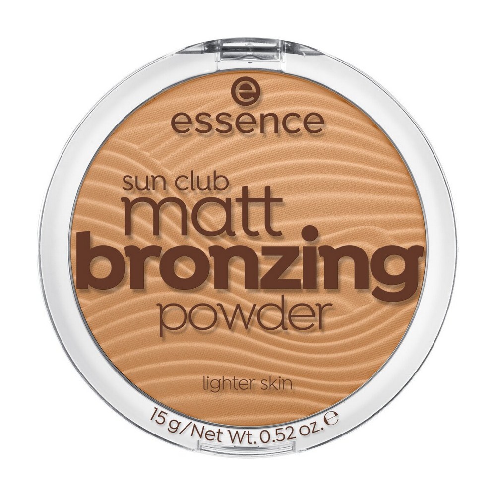 Пудра - бронзатор для лица Essence Sun Club Matt Bronzing Powder 01 15г. Фото 1.
