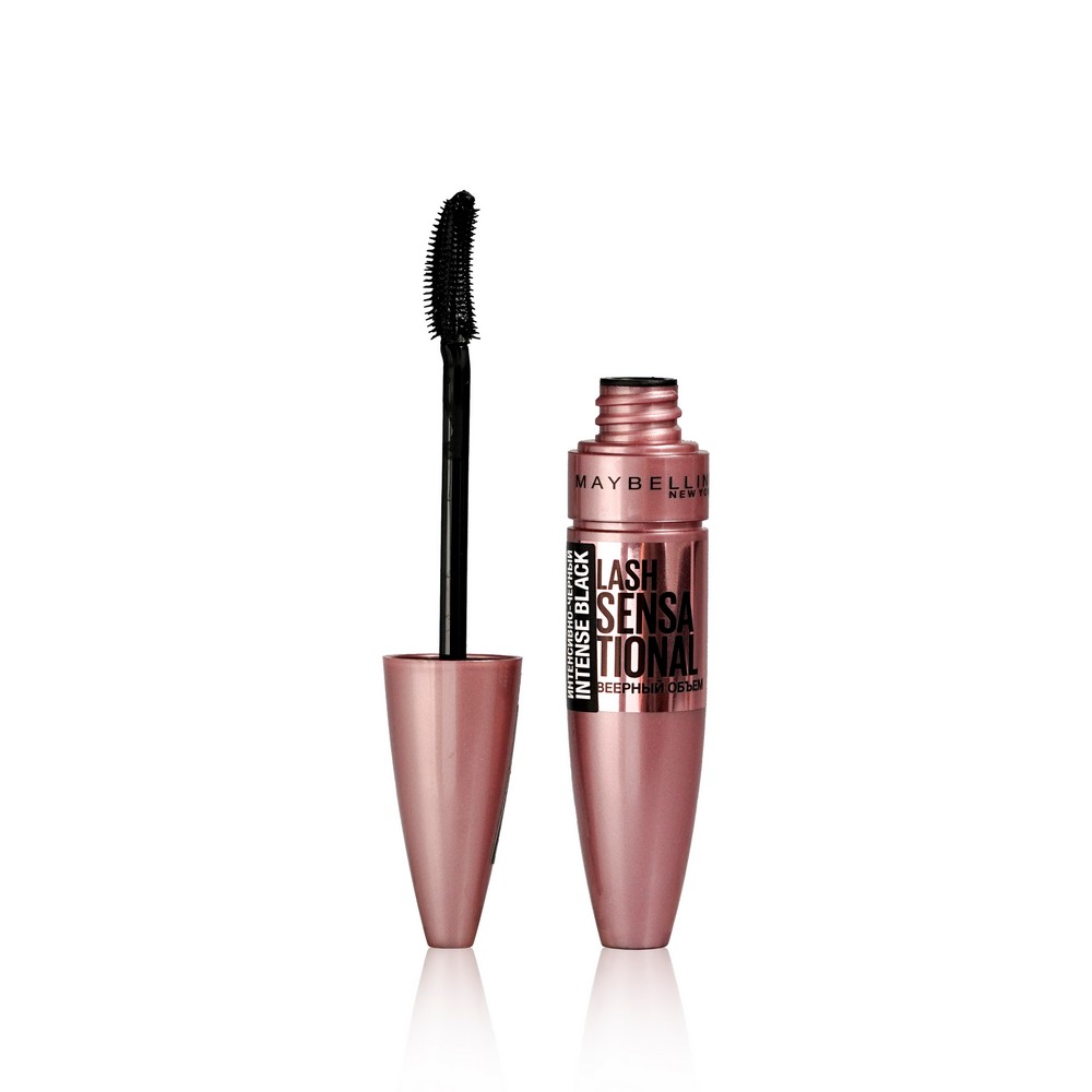 Тушь для ресниц Maybelline New York Lash Sensational " Веерный объём " Интенсивно-черная 9,5мл. Фото 1.