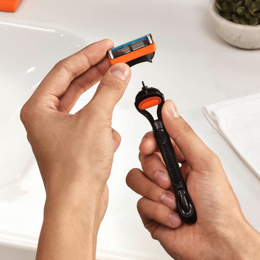 Кассеты для станка Gillette Fusion сменные 6шт. Фото 8.