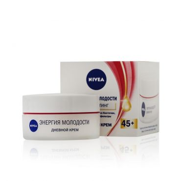 Дневной крем для лица NIVEA Энергия молодости 45+ 50мл.