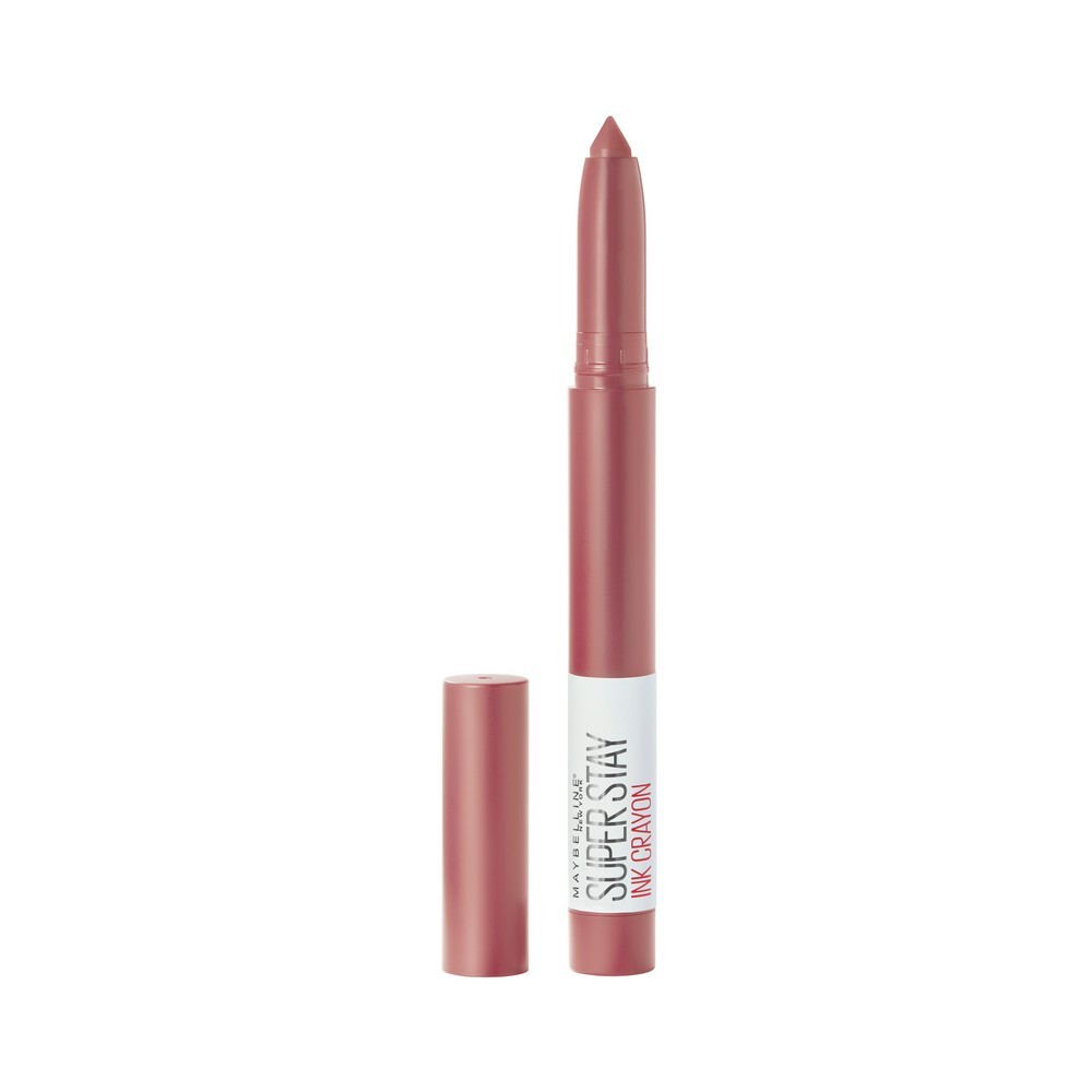 Стойкая помада - стик для губ Maybelline New York Superstay Ink Crayon 15 Веди за собой 1,5г. Фото 2.