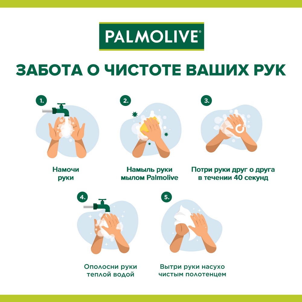 Жидкое мыло Palmolive Натурэль " интенсивное увлажнение " Олива и увлажняющее молочко 300мл. Фото 9.