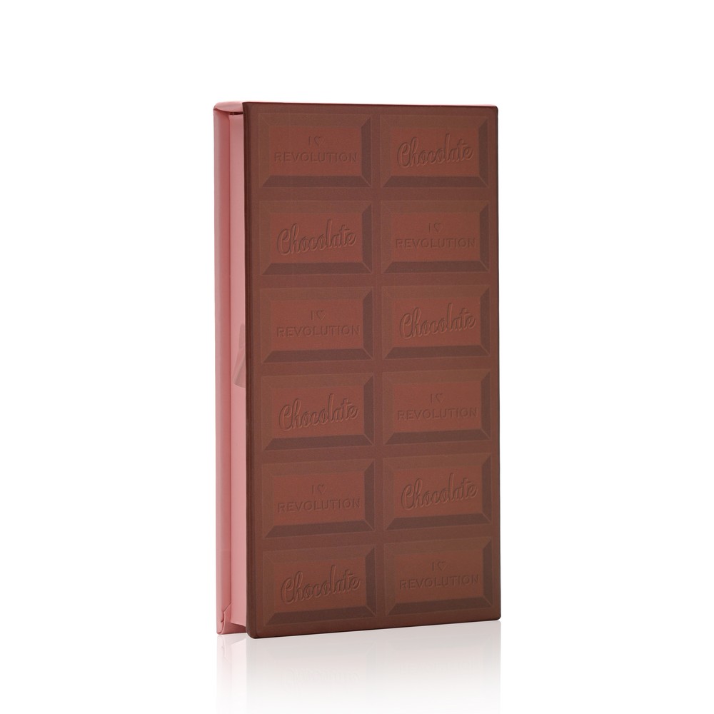 Палетка для лица ( Бронзер + хайлайтер ) I Heart Revolution Chocolate Contour Bar , Light , 9г. Фото 3.